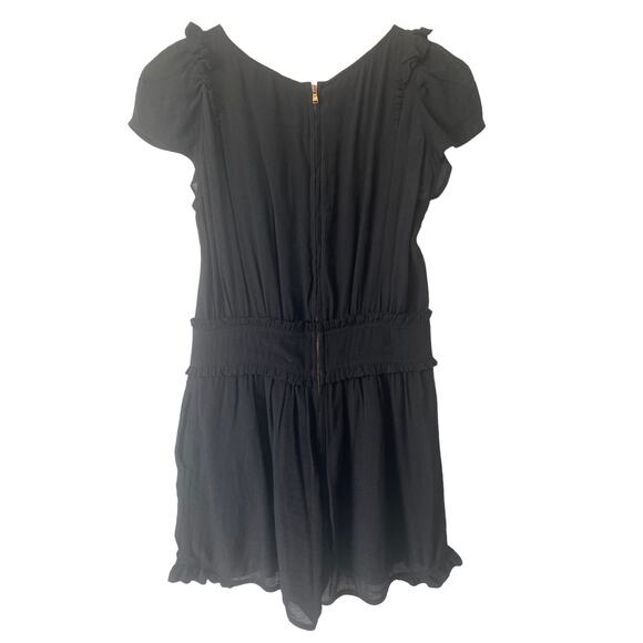 SANDRO BLACK CORSET ROMPER PLAYSUIT SIZE 2 - Picture 6 of 7